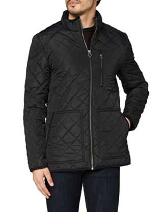 Joules Derwent Steppjacke Herren, Schwarz