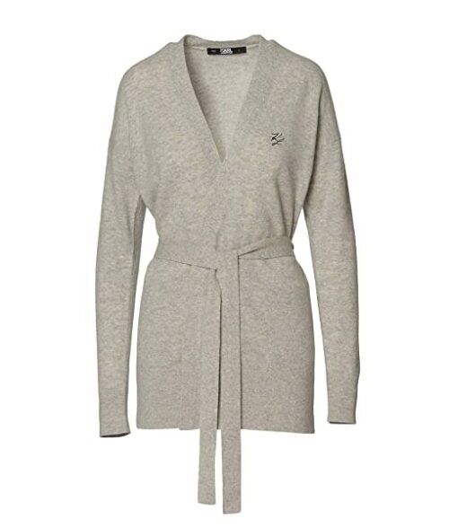 Karl Lagerfeld Kaschmir Cardigan Damen, Grau