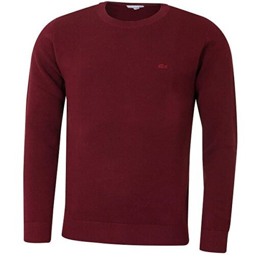 Lacoste AH4082 Strickpullover Herren, Rot