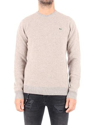 Lacoste AH9204 Strickpullover Herren, Beige