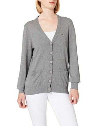 Lacoste Strickjacke Damen, Grau