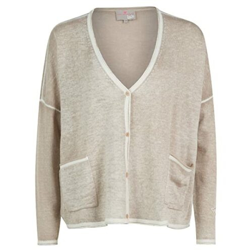 Lieblingsstück Paisley Strickjacke Damen, Beige