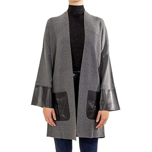 Liu Jo Grigio Strickjacke Damen, Grau