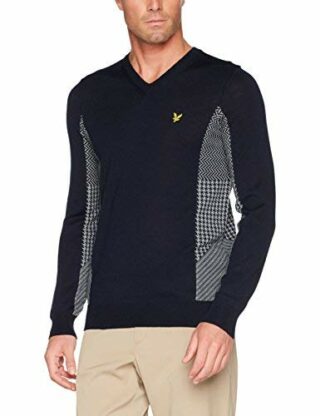Lyle & Scott Jura V-Ausschnitt Pullover Herren, Blau