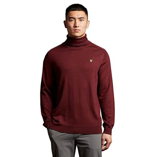 Lyle & Scott Rollneck Rollkragen Pullover Herren, Braun