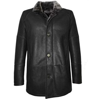 MADDOX Ledermantel Herren, Braun