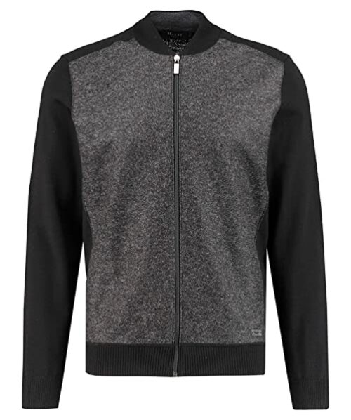 Maerz Strickjacke Herren, Schwarz