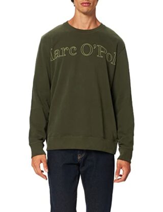 Marc O'Polo 54040 Pullover Herren, Grün