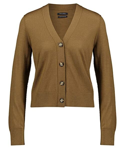 Marc O'Polo Strickjacke Damen, Gelb
