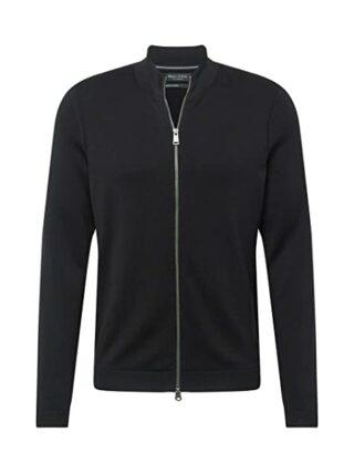 Marc O'Polo Strickjacke Herren, Schwarz