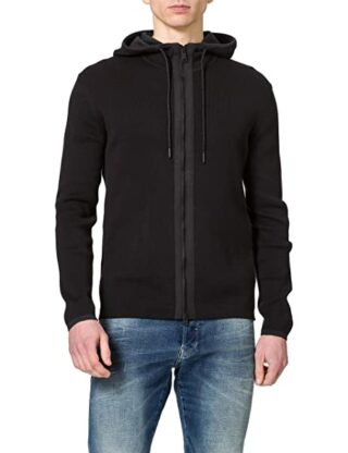 Marc O'Polo Strickjacke Herren, Schwarz