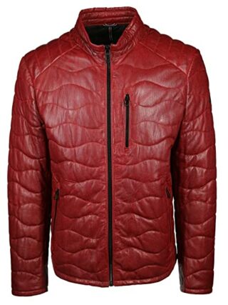 Milestone Cameron Steppjacke Herren, Rot