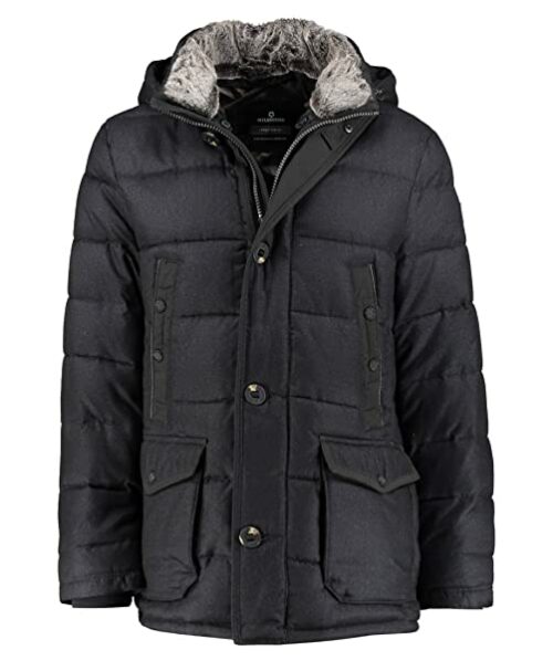 Milestone DOMEZIO Steppjacke Herren, Schwarz