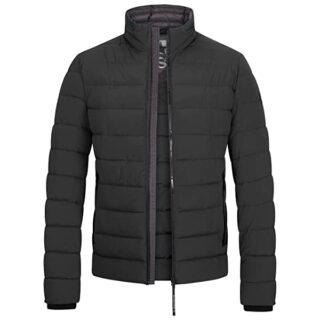 Milestone Kimmy Steppjacke Herren, Schwarz