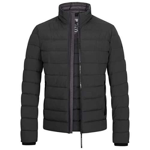 Milestone Kimmy Steppjacke Herren, Schwarz