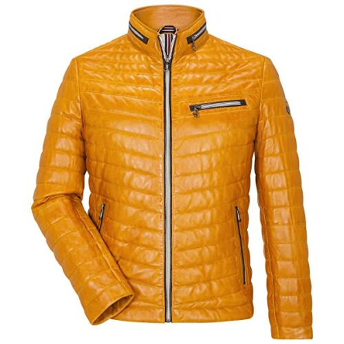 Milestone Steppjacke Herren, Gelb