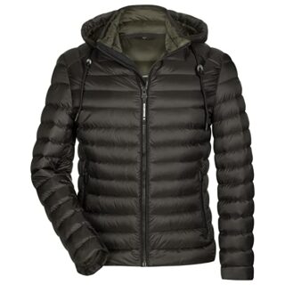 Milestone Tino Steppjacke Herren, Schwarz