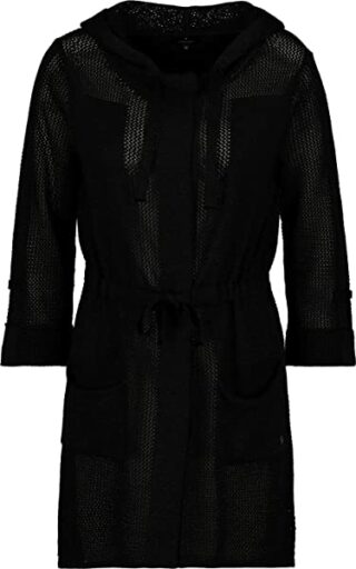 Monari Strickjacke Damen, Schwarz