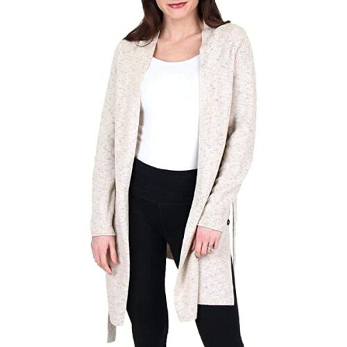 NIC+ZOE Buttoned up Cardy Strickjacke Damen, Beige