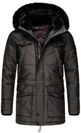 Navahoo Parka Herren, Grau