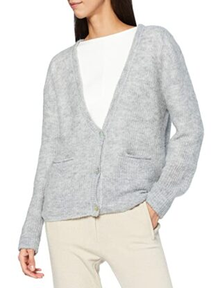 OPUS Damke Cardigan Damen, Grau