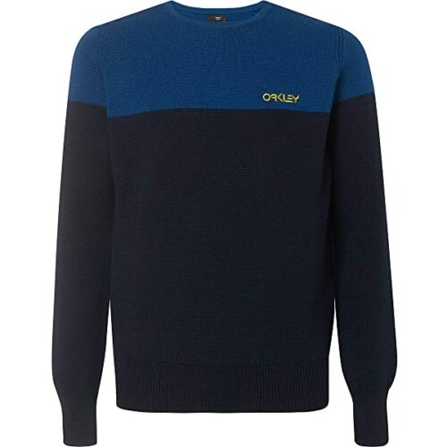 Oakley Bicolor Strickpullover Herren, Blau