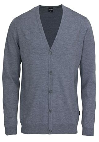 Olymp Cardigan Herren, Grau