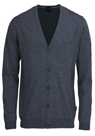 Olymp Cardigan Herren, Schwarz