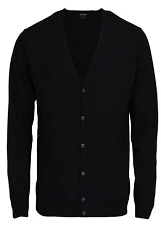 Olymp Cardigan Herren, Schwarz