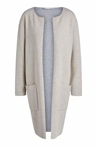 Oui Cardigan Damen, Beige