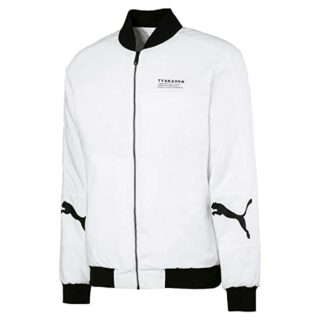 PUMA x TYAKASHA Bomberjacke Herren, Weiß