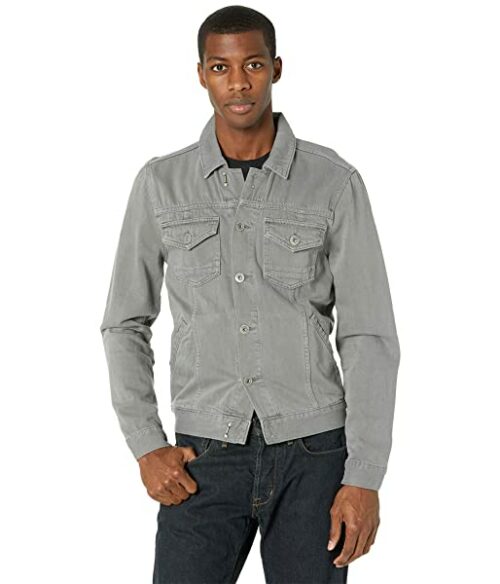 Paige Scout Jeansjacke Herren, Grau