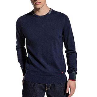 Peuterey Maglia Strickpullover Herren, Blau