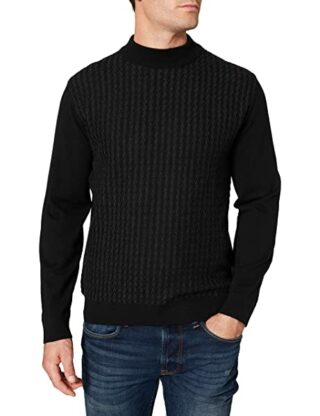 Pierre Cardin Pullover Herren, Schwarz