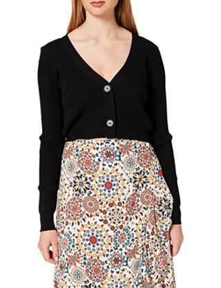 Pinko Pentathlon Cardigan Damen, Schwarz