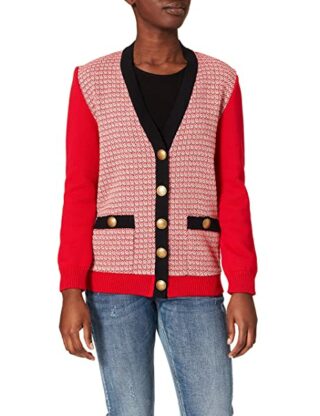 Pinko Serio Cardigan Damen, Bunt