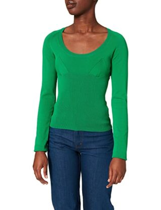 Pinko Terzino Strickpullover Damen, Grün