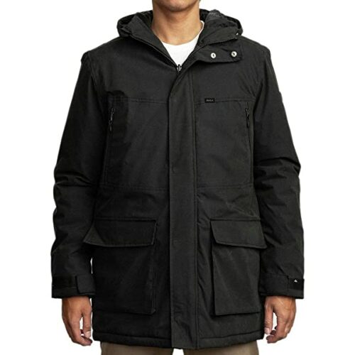 RVCA Patrol Parka Herren, Schwarz