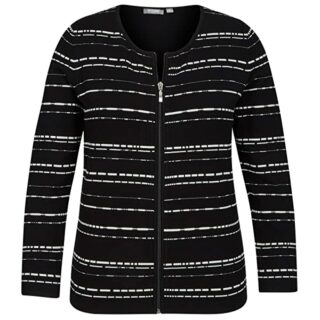 Rabe Strickjacke Damen, Schwarz