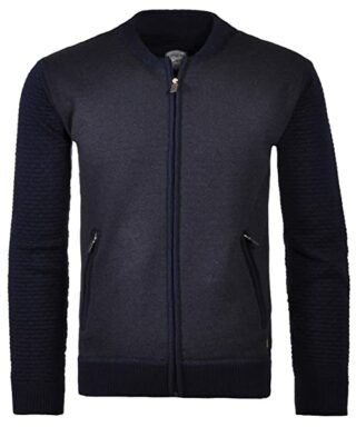 Ragman Strickjacke Herren, Blau