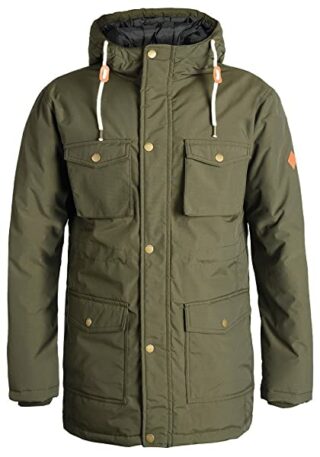 Redefined Rebel Melton Parka Herren, Grün