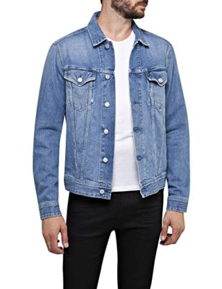 Replay Jeansjacke Herren, Blau