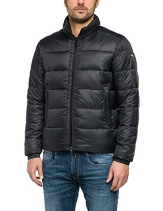 Replay Steppjacke Herren, Schwarz