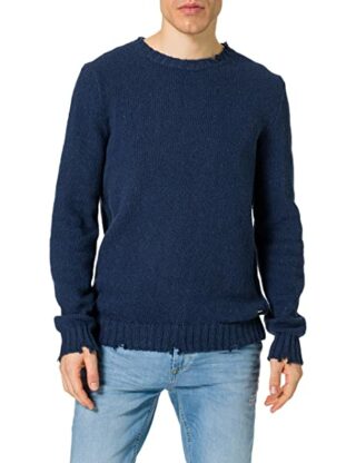 Replay Strickpullover Herren, Blau