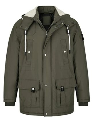 Roger Kent Parka Herren, Grün