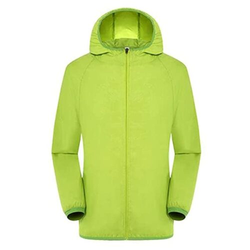SLATIOM Regenmantel Herren, Grün
