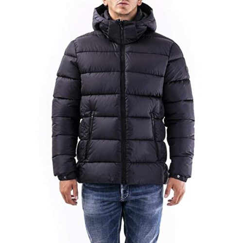Save The Duck D3556M Steppjacke Herren, Schwarz