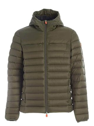 Save The Duck D3923MGIGAY00841 Steppjacke Herren, Grün