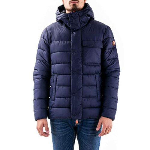 Save The Duck D3972MGIGAY00009 Steppjacke Herren, Blau