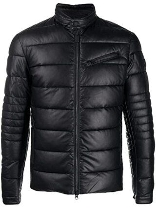 Save The Duck D3979MSKINY00001 Steppjacke Herren, Schwarz